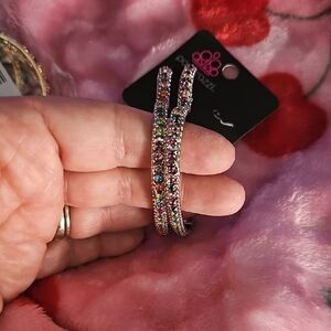 Paparazzi Multicolor Hoop Earrings